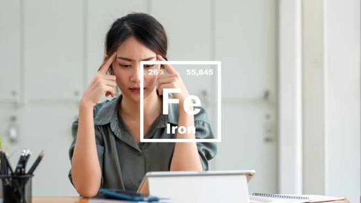 IJzertekort bij vrouwen